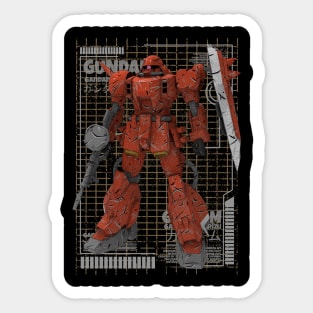 MS-06S Char's Zaku II Sticker